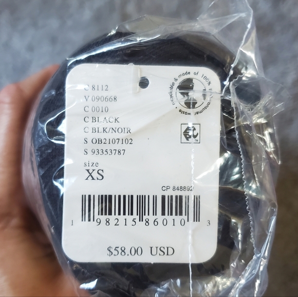 *NWT* FREE PEOPLE Iris Off The Shoulder Black Top Size XS - Picture 4 of 4